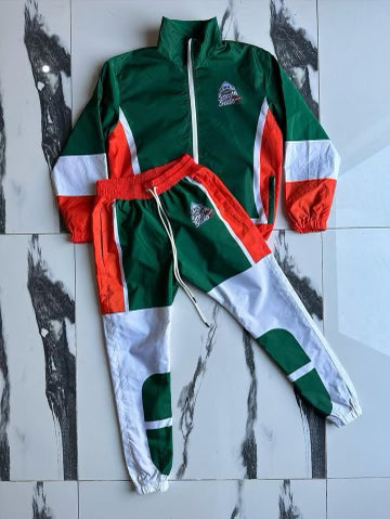 SSB Windbreaker Set- Green/Orange/White