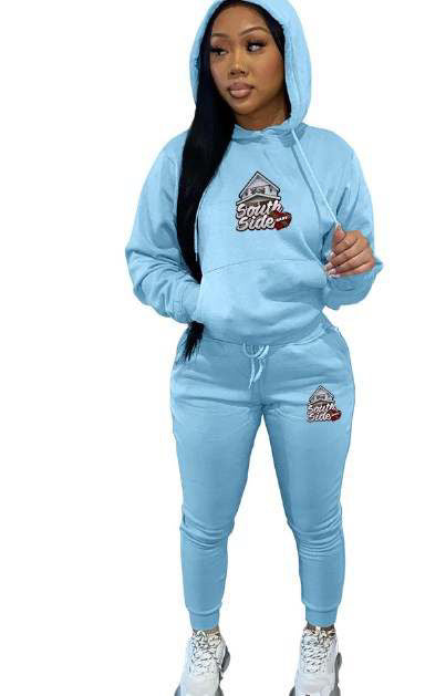 SSB Women’s Jogger Set - Light Blue