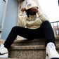 SSB Script Hoodie - Beige